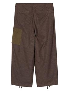 tenc Ten C Broek met camouflageprint - Bruin
