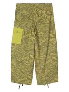 tenc Ten C Broek met camouflageprint - Groen