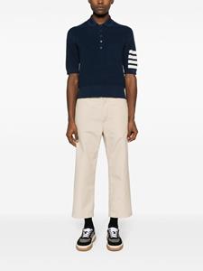 thombrowne Thom Browne Poloshirt van linnenmix - Blauw