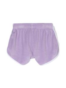 mc2saintbarthkids MC2 Saint Barth Kids Curly badstof shorts - Paars