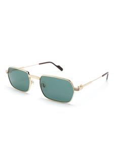 cartiereyewear Cartier Eyewear Zonnebril met rechthoekig montuur - Goud