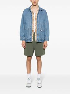 ASPESI Popeline bermuda shorts - Groen