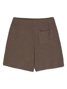 Nanushka Caden gehaakte shorts - Bruin