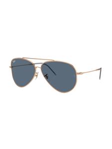 Ray-Ban Aviator Reverse zonnebril met piloten montuur - Goud