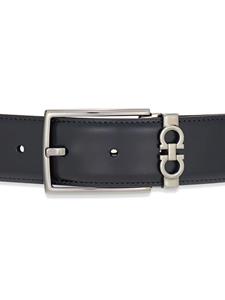 Ferragamo Leren riem - Blauw