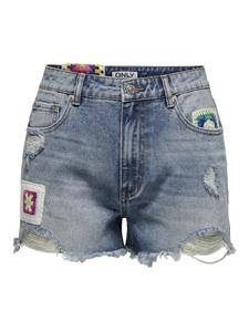 Only Broeken Korte Broeken Blauw