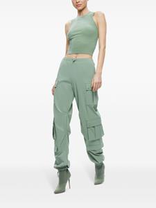 alice+olivia alice + olivia Shara cargo broek met toelopende pijpen - Groen
