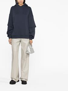 rotatebirgerchristensen ROTATE BIRGER CHRISTENSEN Hoodie met dubbele mouwen - Blauw