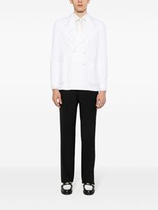 Tagliatore Twill straight broek - Zwart
