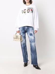 DSQUARED2 High waist jeans - Blauw