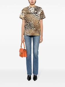 robertocavalli Roberto Cavalli High waist straight jeans - Blauw