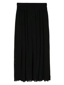 CFCL Chiffon midi-rok - Zwart