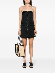 Nanushka Jenthe strapless mini-jurk - Zwart