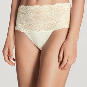 CALIDA Sensual Secrets Slip mit Spitzenbund, high waist