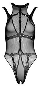 Cotelli Collection Zachte netstof in bondage-look Body