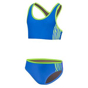 BECO zebra vibes bikini | blauw |