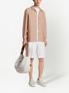 Zegna Geplooide shorts - Wit