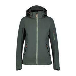 Icepeak Softshelljacke "D SOFTSHELLJACKE BATHGATE", mit Kapuze, Wasserabweisend