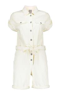 Geisha Broeken Jumpsuit Ecru