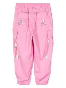 mastermindworld Mastermind World Cargo broek met doodskopprint - Roze