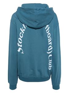 stockholmsurfboardclub Stockholm Surfboard Club Hoodie met logoprint - Blauw