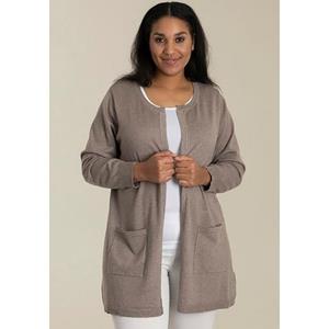 SANDGAARD Cardigan Helsinki in gemêleerde look