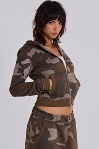 Jaded London Camo Mini Monster Hoodie