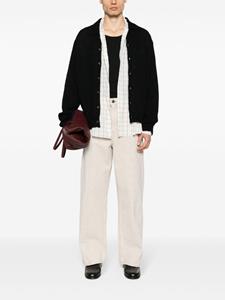 ourlegacy OUR LEGACY Fatigue high waist jeans met wijde pijpen - Beige