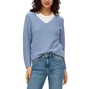s.Oliver V-Ausschnitt-Pullover, mit V-Ausschnitt