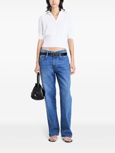 Proenza Schouler Polotop van katoenblend - Wit