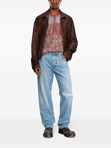 Diesel 2010 D-Macs 09J80 straight jeans - Blauw
