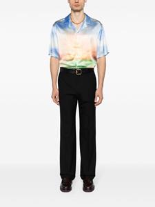 Casablanca Mid waist pantalon - Zwart