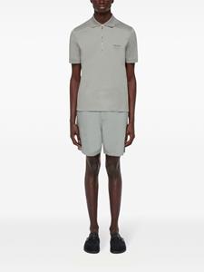 Ferragamo Poloshirt met geborduurd logo - Grijs
