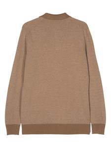 Loro Piana fine-knit cashmere polo shirt - Bruin
