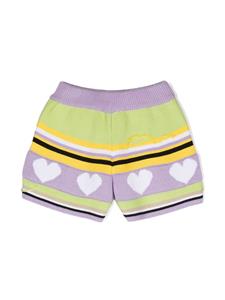 msgmkids MSGM Kids Gebreide shorts - Paars