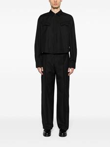 J.LAL Bellow straight broek - Zwart