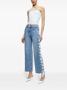 alice+olivia alice + olivia Mid waist jeans - Blauw