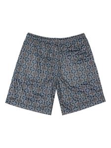 Ksubi Shorts met geometrische print - Blauw