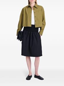 proenzaschoulerwhitelabel Proenza Schouler White Label Katoenen plooirok - Zwart
