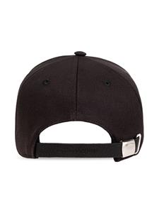 alexandermcqueen Alexander McQueen Honkbalpet met logoprint - Zwart