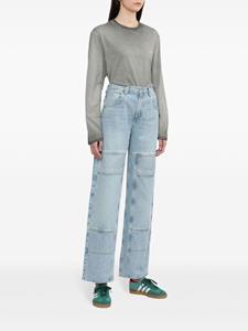 AGOLDE Tanis jeans met wijde pijpen - Blauw