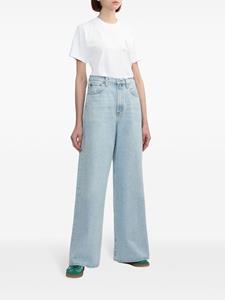 AGOLDE Nolan high waist jeans met wijde pijpen - Blauw