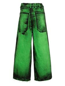 melittabaumeister Melitta Baumeister Jeans met vervaagd effect - Groen