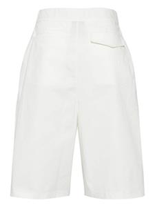thomkrom Thom Krom Shorts met geplooid detail - Wit