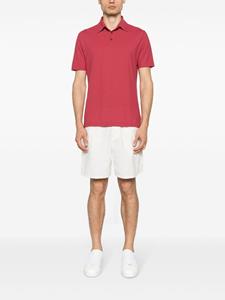 Zanone Katoenen poloshirt - Rood