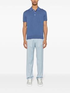 A.P.C. Gregory knitted polo shirt - Blauw