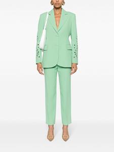 Ermanno Scervino mid-rise tailored trousers - Groen