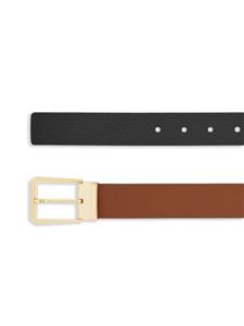 Ferragamo Omkeerbare leren riem - Bruin