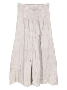 Masnada Gelaagde plooirok - Beige