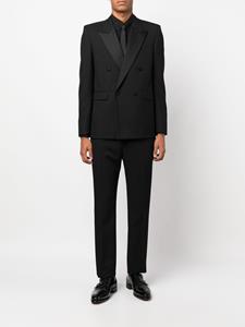 saintlaurent Saint Laurent Straight pantalon - Zwart